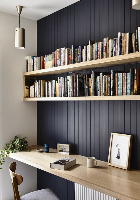 Masculine Home Office, Study Nook, Office Layout, Home Office Storage, Design Del Prodotto, Home Office Space, Design Office, Decor Minimalist, A Desk