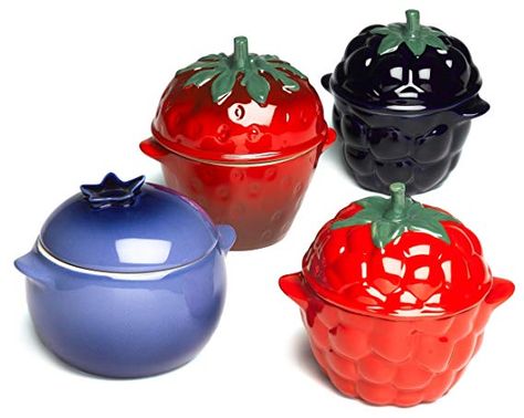 Berry Casserole, Le Crueset, Strawberry Kitchen, Le Creuset Cookware, Casserole Set, Le Creuset Stoneware, Beautiful Dishes, Le Creuset, Kitchen Pantry