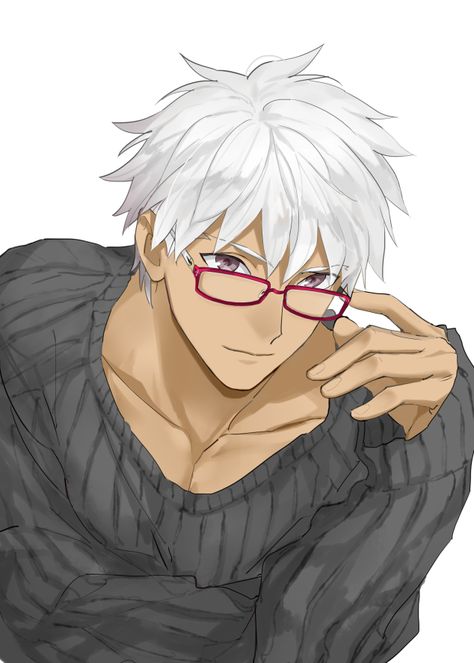 Sweater White Background, Fate Shirou, Emiya Archer, Eyes Male, Archer Emiya, Fate Archer, Cu Chulainn, Shirou Emiya, Grey Eyes