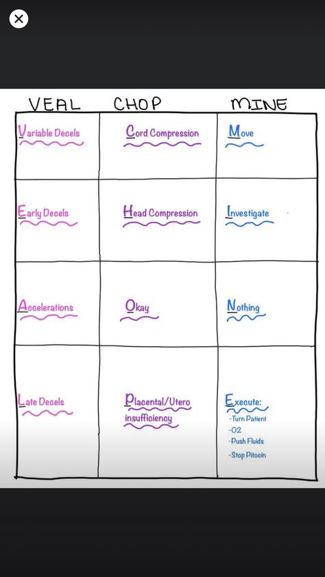 Electronic Fetal Monitoring Nursing, Fetal Heart Monitoring Nursing, Ob Nursing Student Notes, Fetal Monitoring Nursing, Ob Nursing Student Cheat Sheets, Ob Nursing Student, Maternal Nursing, Nicu Nurse Education, Pathophysiology Nursing