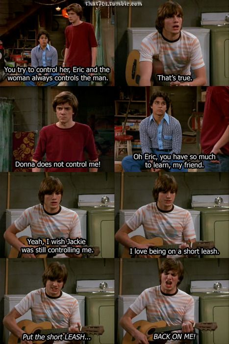 "Kelso's Serenade"  (S:2, E:21) 70s Quotes, That 70s Show Quotes, Eric Forman, 70 Show, Disney Jokes, All About Music, Nerdy Things, That 70s Show, Iconic Movies