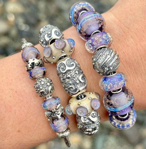 Midnight Song, Trollbeads Bracelet, Galaxy Lights, Calming Atmosphere, Pandora Charm, All Of Us, The Cool, Pandora Charms, The Universe