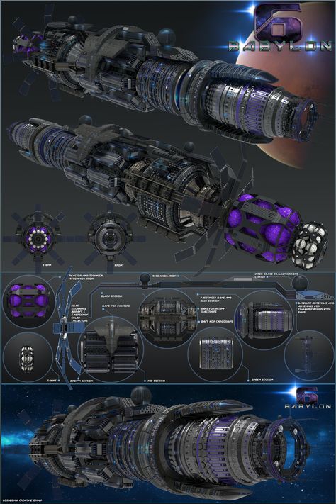 ArtStation - The Legend returns in the new image BABYLON 6 (STATION BABYLON 6), Oshanin Dmitriy Babylon 5 Art, Babylon 5 Ships, Space Station Art, Stargate Ships, Hard Science Fiction, Space Fleet, Sci Fi Tv Shows, Sci Fi Spaceships, Space Ship Concept Art