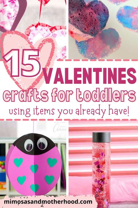 This list of Easy Valentine’s Day Crafts for Toddlers is packed with simple and easy ideas and uses items you already have around the house! Most of these craft ideas utilize everyday materials… More Toddler Crafts Valentines Day, Two Year Old Crafts, Toddler Valentine Cards, Preschool Valentine Crafts, Toddler Valentine Crafts, Craft For Toddlers, Valentine Art Projects, Crafts For Toddlers, February Crafts