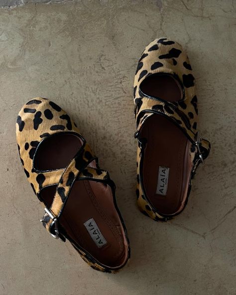 As the founder of shop that is a treasure trove of vintage delights Leopard Kitten Heels, Leopard Shoes Outfit, Leopard Print Flat Shoes, Luxury Chic Leopard Print Heels, Leopard Mary Janes, Flat Shoes Outfit, Leopard Print Ballet Flats, Leopard Tote, Classy Street Style