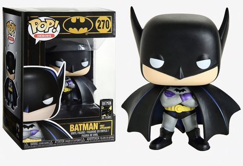 Batman - Batman (First Appearance) ★ Batman First Appearance, Game Of Thrones Tyrion, Animated Spider, Cute Batman, Funko Pop Batman, Batman Batman, Batman Stuff, Funko Mystery Minis, Batman Figures