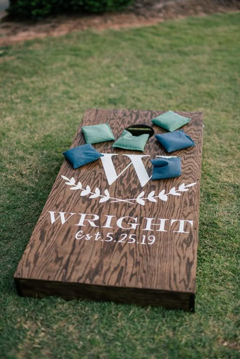 Wedding Reception Games, Grant Hill, Photography Journal, Backyard Reception, Cocktail Hour Wedding, Cornhole Board, Wedding Activities, Board Inspiration, Future Wedding Plans