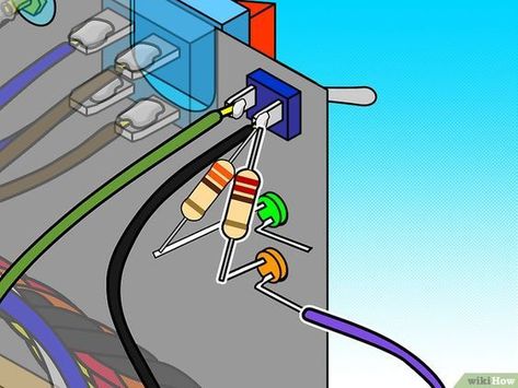 How to Use an Old ATX Power Supply As a Lab Power Supply Without Modification Computer Projects, Electronic Circuit Design, Power Supply Circuit, Computer Power Supplies, Hobby Electronics, Electronics Basics, Electronic Circuit Projects, Electrical Wiring Diagram, Diy Electrical