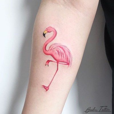 Pink Flamingo Tattoo, Flamingo Tattoos, Glasses Tattoo, Flamingo Tattoo, Tattoo Catalog, Birds Tattoo, Popular Tattoos, Minimal Tattoo, Pink Flamingo