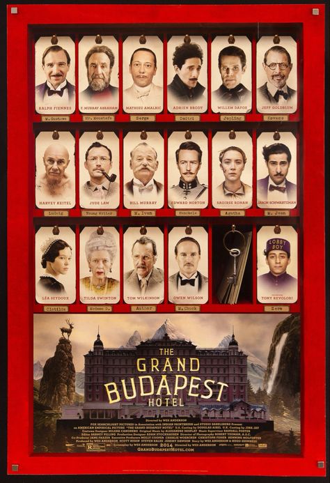 Budapest Hotel Poster, Grand Budapest Hotel Poster, Tony Revolori, Hotel Poster, Hugo Guinness, The Grand Budapest Hotel, Owen Wilson, Grand Budapest, Grand Budapest Hotel