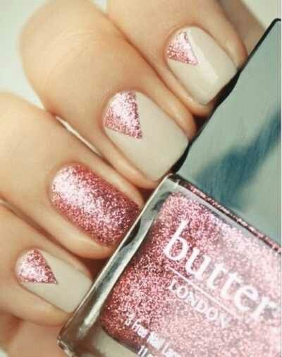 . Nails Champagne, Champagne Nails, Nails With Glitter, Boozy Brunch, Milky Nails, Nail Art Glitter, Pink Polish, Champagne Toast, Nails Polish