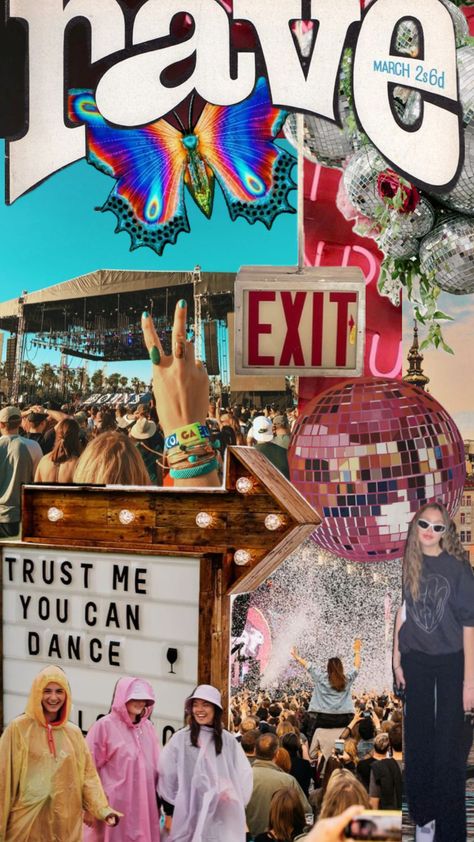 Summer festival mood board #festival #summerfestival #edm #rave #exitfestival Edm Aesthetic, Shuffles Summer, Edm Rave, Instagram Collage, Summer Festival, Your Aesthetic, Creative Energy, Mood Board, Festival