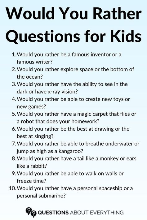 Would Rather Questions, Fun Questions For Kids, November Inspiration, Thoughtful Questions, Communication Games, Madison Paige, Famous Inventors, Questions For Kids, Kids Questions