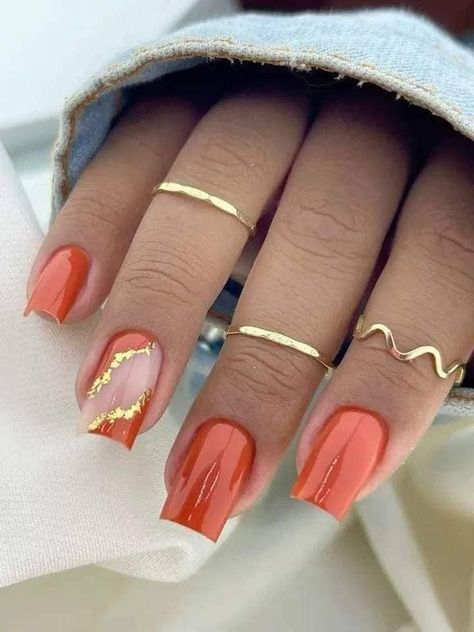 Nail Polish Art Designs, Orange Nail Designs, Halloween Acrylic Nails, Fancy Nails Designs, Beauty Nails Design, Summery Nails, Stiletto Nails Designs, Work Nails, Blush Nails