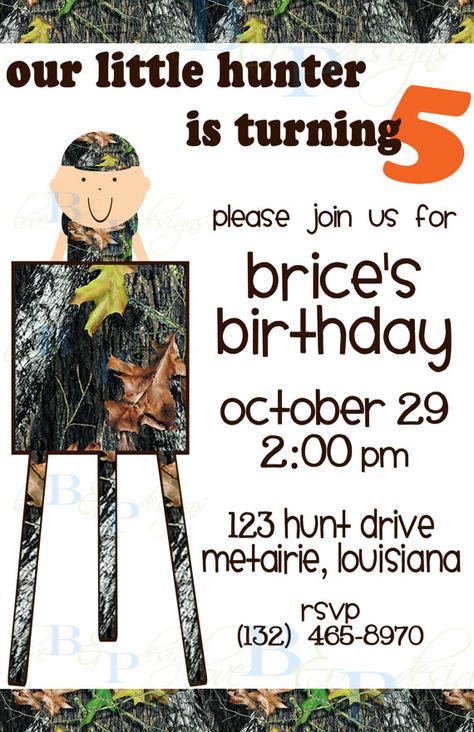 Our Little Hunter Mossy Oak Camo Birthday by lovebandpdesigns, $15.00 Camo Birthday, 55th Birthday, Mossy Oak Camo, Birthday Party Planning, 3rd Birthday Parties, Mossy Oak, 4th Birthday, 3rd Birthday, Party Planning