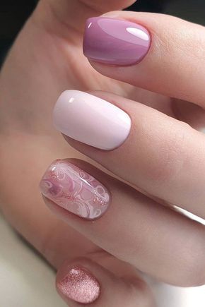 Unghie Sfumate, Romantic Nails, Vibrant Nails, Nails 2020, Short Acrylic Nails Designs, Bridal Nails, Chic Nails, Short Acrylic Nails, Cute Acrylic Nails