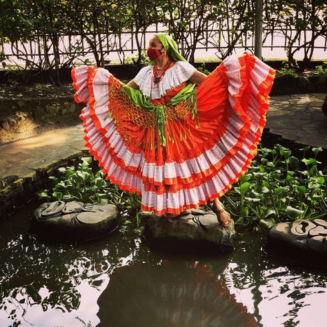 Volcaneña inspired dress Inspired Dress, Dance Costumes