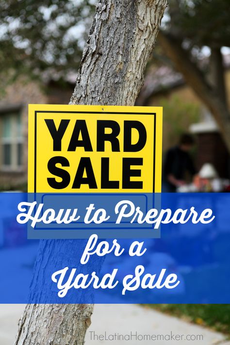 Preparing For A Yard Sale, Yard Sale Tips, Yard Sale Hacks, Yard Sale Organization, Garage Sale Organization, Garage Sale Tips, Yard Sale Signs, Channel Ideas, Thrifty Thursday