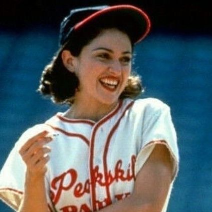 Madonna Fan Page✨ on Instagram: "#madonna" Madonna League Of Their Own, A League Of Their Own Movie, Madonna A League Of Their Own, A League Of Their Own 1992, Masters Graduation Pictures, Madonna Fashion, No Crying In Baseball, Film Journal, A League Of Their Own