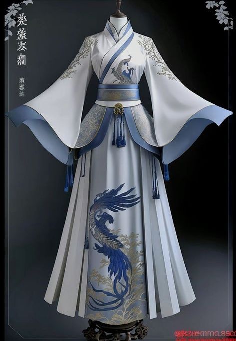 Traditional Japanese Fashion Woman, Beautiful Kimonos Japanese, Japanese Dress Traditional Kimono Japan, Fantasy Kimono, Dress Trends 2023, Female Hanfu, Wedding Dresses Timeless, Dragon Kimono, Neckline Styles