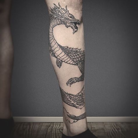 Men’s Half Leg Sleeve Tattoo, Dragon Calf Tattoo Men, Dragon Tattoo Wrapped Around Forearm, Dragon Leg Tattoo Men, Japanese Dragon Leg Tattoo, Dragon Wrap Tattoo, Dragon Wrapped Around Leg Tattoo, Dragon Tattoo Calf, Dragon Tattoo Around Arm