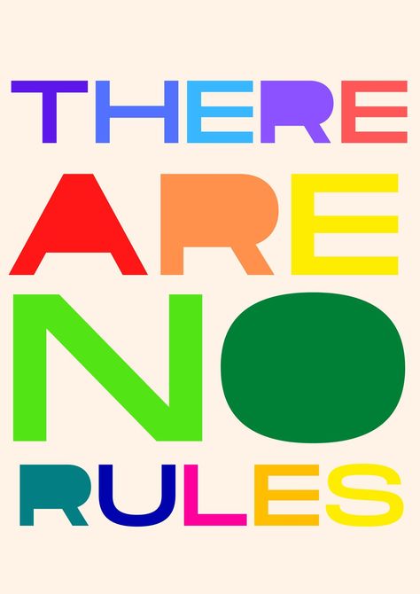 #poster #graphic #design #art Poster Graphic Design, There Are No Rules, No Rules, Graphic Design Art, Design Art, Graphic Design, Design, Art