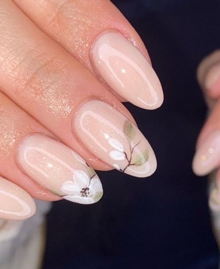 Cute Nails 2023, Classy Nude Nail Designs, Nude Spring Nails, Nails Pictures, Women Nail Art, Rose Gold Nails Design, Cheetah Print Nails, Metallic Nail Polish, Gold Nail Designs