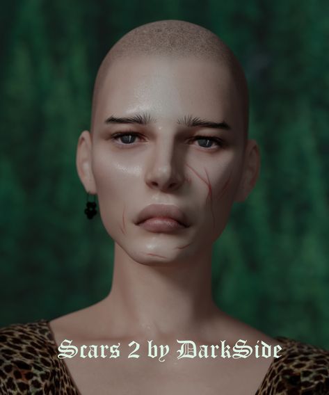 Sims 4 Scars Cc, Eye Scar, Free To Edit, Cc Finds, Sims 4, Color