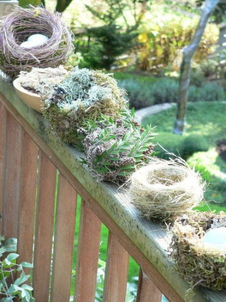 10 DIY Faux Bird Nests Bird Nest Craft, Birds Nests, Bird Nests, Inexpensive Crafts, Deco Nature, Bird Cages, Deco Floral, Spring Is Here, Nature Crafts