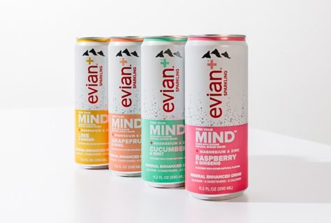 Sparkling Water Can Design, Nectar Seltzer, Canned Water, Drinks Branding, Functional Packaging, Mineral Water Brands, Kombucha Brewing, Can Packaging, Drinks Packaging