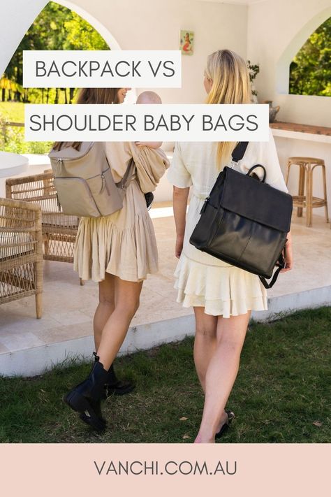 Backpack VS Shoulder Baby Bags. Mum, mom, baby, nursery, baby bag, nappy bag, baby shower, gift, new mum, toddler, parent, parenting, fashion, mama, hospital, newborn, packing, pack, best baby bag Best Baby Bags, Hospital Newborn, Baby Bag Backpack, Shoulder Support, Nappy Bag, Mom Baby, Tiny Humans, Bits And Bobs, Casual Backpack