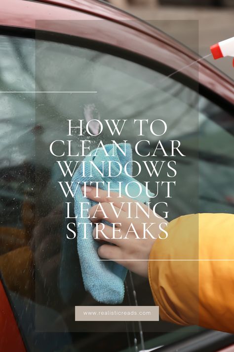 Learning how to clean car windows without streaks isn't hard, and you may already have some of these supplies. Plus, it's just as important to learn how to clean car windows inside for optimal visibility. If you're ready to learn how to get your car windows looking sparkling new, then read on to this blog post for step-by-step instructions. How To Clean Car Windows, Car Window Cleaning Tips, How To Clean Car Windows Inside, Streak Free Car Windows, Best Way To Clean Car Windows, Cleaning Car Windows Inside, How To Clean Car Windows Without Streaks, Clean Car Windows Inside, Clean Windows Without Streaks