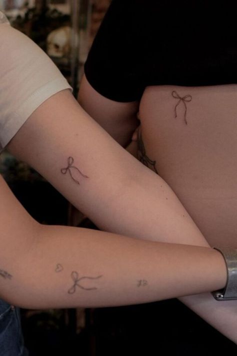 "Find the ultimate matching trio tattoos with these cute best friends tattoo ideas. Perfect for a small tattoo that represents your unbreakable bond!" Tattoo Ideas For Trio, Matching Trio Tattoos, Best Friends Tattoo Ideas, Trio Matching Tattoos, Friends Tattoo Ideas, Trio Tattoos, Small Friendship Tattoos, Best Friends Tattoo, Matching Friendship Tattoos