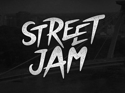 Street Jam | Beautiful Type | Pinterest Jam Typography, Typo Logos, Nice Letters, Retro Lettering, Drawn Typography, Handmade Logo, Typography Hand Drawn, Hand Drawn Fonts, Hand Drawn Type