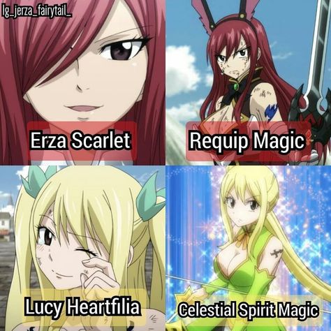 Fairy Tail Edolas, Lucy Heartfilia And Erza Scarlet, Fairy Tail Erza And Jellal, Ur Fairy Tail, Jellal Fernandes, Fairy Tail Keys Zodiac, Deep Images, Spirit Magic, Fairy Tail Comics