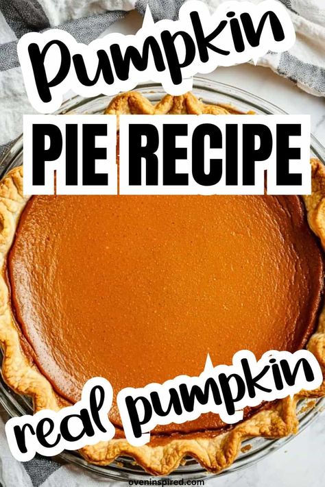 Want to know the secret to the best tasting pumpkin pie? Well make you own pumpkin puree and add these little ingredients and enjoy this pumpkin pie recipe! Save this pin for later How To Make Fresh Pumpkin Pie, 9 Inch Pumpkin Pie Recipe, Pumpkin Pie Real Pumpkin, Pumpkin Pie From Scratch Homemade, Pumpkin Pie Recipe With Real Pumpkin, Organic Pumpkin Pie Recipe, Pumpkin Pie Recipe Graham Cracker Crust, Pumpkin Pie Recipe No Evaporated Milk, Pumpkin Pie Recipe With Condensed Milk