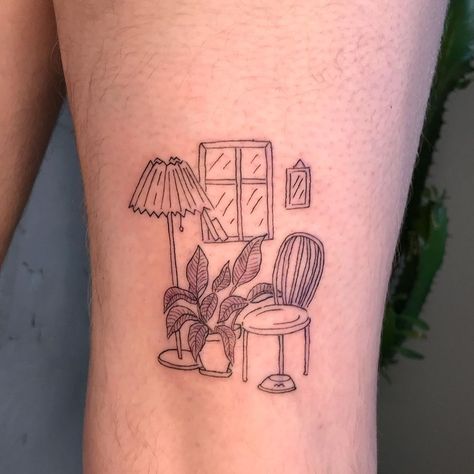 Berte Cavallius on Instagram: “This cute one for @stellaneubert ! Thank you! It was so nice to meet you 💜” Shelf Tattoo, Building Landscape, Single Needle Tattoo, Line Work Tattoo, Fine Line Tattoos, Line Tattoos, So Nice, Nice To Meet, To Meet