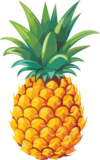 Pineapple Fruit Illustration Pineapple Aesthetic, Pineapple Farm, Pineapple Clipart, Pineapple Illustration, Neo Pop, Marketing Poster, Pineapple Fruit, Illustration Photo, Fruit Illustration