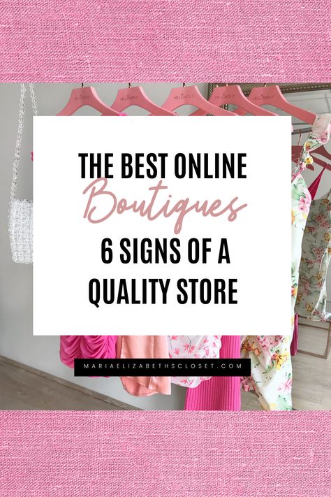 All about the 6 signs of the best online boutiques Best Online Boutiques, Online Boutique Business, Wholesale Boutique Clothing, Boutique Business, Trend 2023, Simple Photo, Chic Woman, Ladies Boutique, Online Boutiques