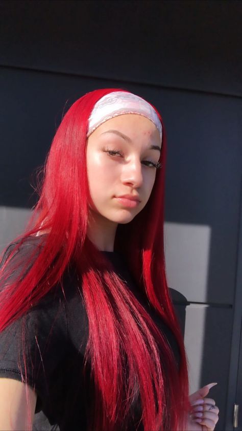 ♚♛нσυѕтσиqυєєивяι♛♚ Bhad Bhabie Wallpaper, Red Hair Tips, Bhad Bhabie, Danielle Bregoli, Red Wigs, Permed Hairstyles, Red Hair Color, Human Hair Wig, Brazilian Human Hair