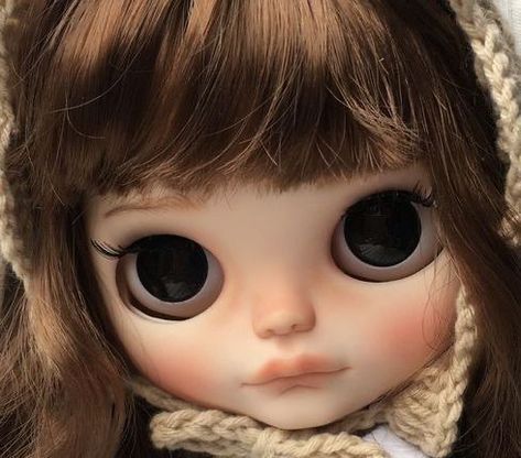 Blonde Blythe Doll Brown Eyes, Pfp Aesthetic Instagram, Coney Island Baby, A Silent Voice Anime, Coquette Icon, Dolly Doll, Doll Aesthetic, Doe Eyes, Brown Hair Brown Eyes