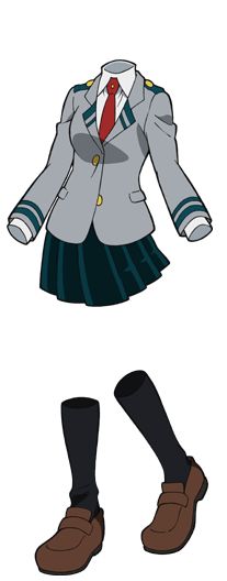 U.a Uniform Bnha, Mha Uniform, Ua Uniforms, My Hero Academia Uniform, Toru Hagakure, Anime English, High School Uniform, Class 1 B, Class 1 A