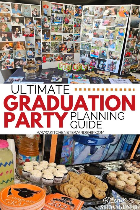 Planning a graduation party? Get inspired with these creative ideas from Kitchen Stewardship! From decorations to menu suggestions, make your grad's celebration one to remember. #GraduationParty #PartyPlanning #CelebrateSuccess Perfect Schedule, Menu Suggestions, Celebrate Success, Backyard Graduation Party, Graduation Party Foods, Graduation Party Centerpieces, Graduation Party Planning, High School Graduation Party, Party Planning Ideas