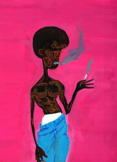 Arte Grunge, Black Art Painting, Afrocentric Art, Arte Inspo, Afro Art, Ethereal Art, Funky Art, Art Drawings Sketches, Black Art