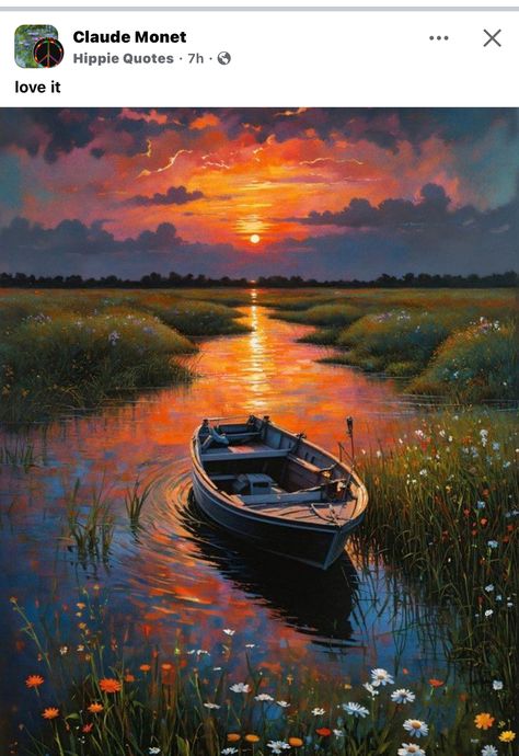 Realistic Water Painting, Canvas Landscape, Landscape Paintings Acrylic, Abstract Art Inspiration, Art Gallery Wallpaper, Hur Man Målar, Realistic Paintings, Sunset Landscape, Beautiful Images Nature