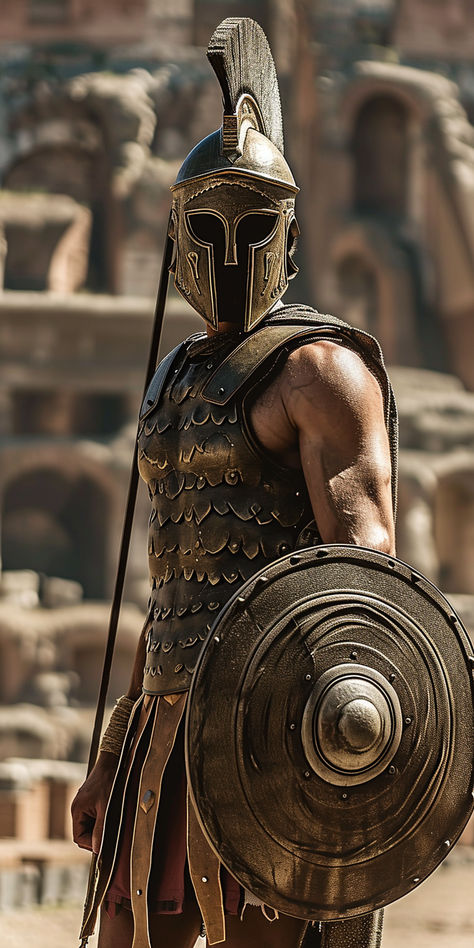 Ancient Greek Warrior Aesthetic, Greek Fantasy Armor, Trojan Armor, Greek Warrior Aesthetic, Ancient Greek Armor, Spartan Aesthetic, Ancient Greek Soldier, Gladiator Aesthetic, Greek Armour