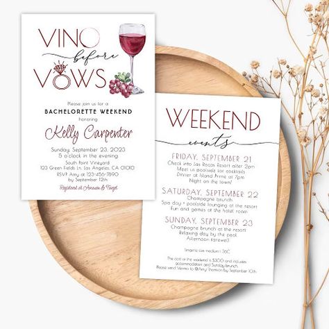 Winery Bachelorette Invitation Vino before Vows for $2.98 - Bachelorette Card Bachelorette Party Winery, Vineyard Bachelorette Party, Napa Valley Bachelorette Party, Vineyard Bachelorette, Napa Valley Bachelorette, Vino Before Vows Bachelorette, Winery Bachelorette Party, Bachelorette Card, Winery Bachelorette