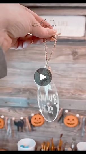 3.5K views · 84 reactions | DIY Acrylic Ornaments: Blanks are from Hobby Lobby - To keep the paint from scratching off, add a clear coat to seal | Barefoot & Freckled, LLC | Barefoot & Freckled, LLC · Original audio Crafts With Acrylic Blanks, Painted Acrylic Ornaments Diy, Painting On Acrylic Ornaments, Clear Acrylic Ornaments Diy, Acrylic Ornaments Diy, Clear Acrylic Ornaments, Business Crafts, December Crafts, Acrylic Ornaments