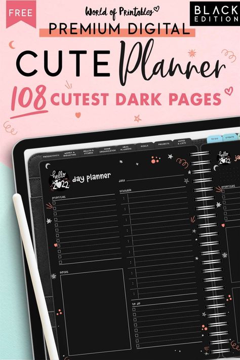 Free Goodnotes Planner Template Pink, Free Download Planner Goodnotes, Ipad Calendar Template Goodnotes, Free Digital Templates For Goodnotes, Digital Planner Template Ideas, Pdf Digital Planner Free, Goodnotes Template Free Paper Cute, Procreate Planner Template, Procreate Calendar Template