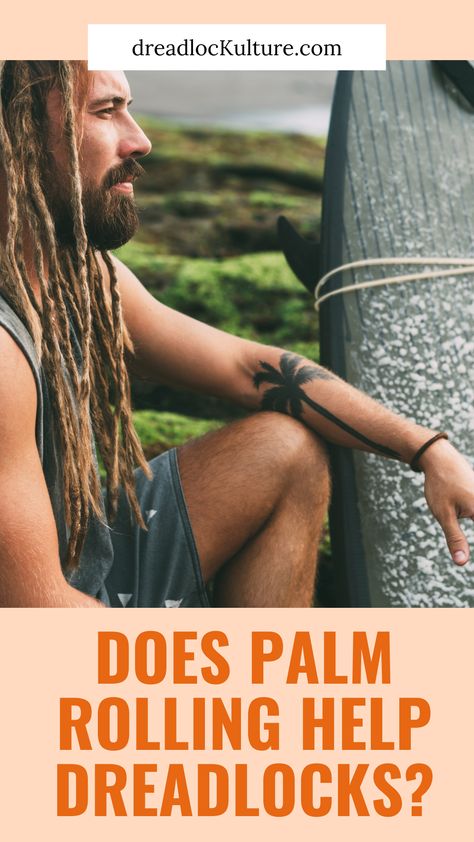 Palm rolling can delifinitely help improve the appearence of locs, but it can depend on a person's hair texture too. Click here to learn more! How To Palm Roll Locs, Palm Rolling Locs, Palm Rolled Locs, Dreadlock Inspiration, White Dreads, Dreadlocks Men, Good Arm Workouts, Hair Fair, Dreads Styles